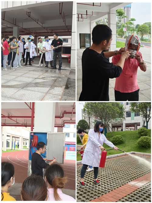 警钟长鸣 安全“童”行——长沙市儿童福利院开展首次安全生产知识讲座及消防演习 防毒烟雾面具